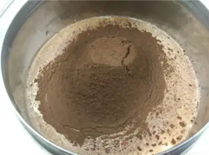 Make Chocolate mango tower step 6