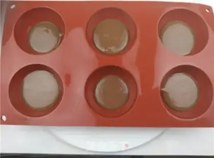 Make Chocolate mango tower step 9