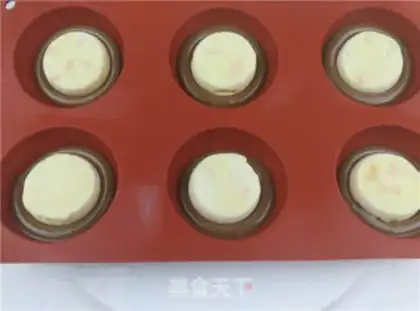 Make Chocolate mango tower step 10