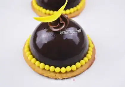 Make Chocolate mango tower step 13