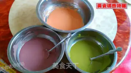 Make Cake rolls step 1