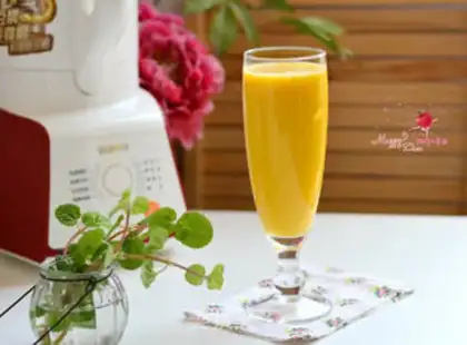 Make Pumpkin corn juice step 5