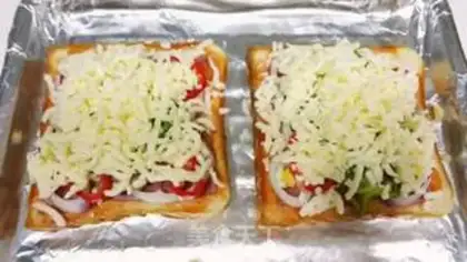 Make Bread pizza step 8