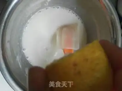 Make Love yogurt mousse step 13