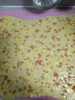 Make Onion ham and cheese step 7