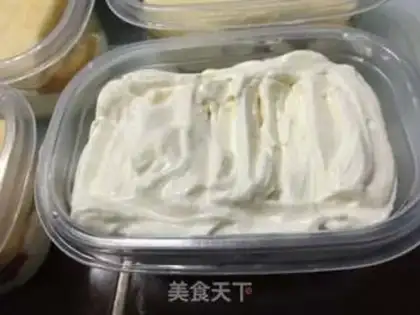 Make Rainbow box cake step 17