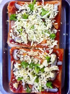Make Toast pizza step 1