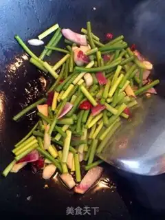 Make Garlic fried meat step 4