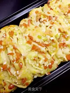 Make Onion ham and cheese step 17