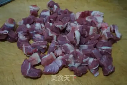 Make Roach and lamb step 1