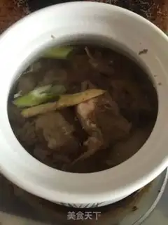 Make Tea, mushroom, chicken soup step 3