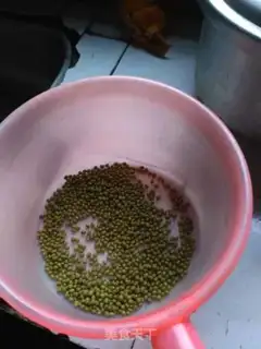 Make Green bean congee step 1