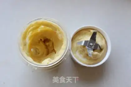 Make The durian popsicle step 1