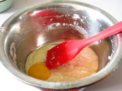 Make Flower bean rolls step 4