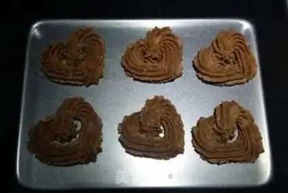 Make Chocolate pretzels, sweet cookies step 16