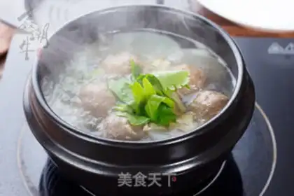 Make Beefball radish soup step 7