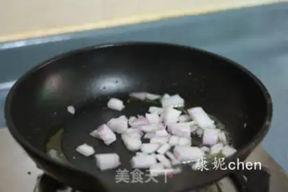 Make Pumpkin shrimp rice step 6