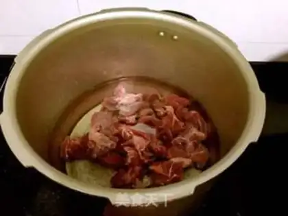 Make A better version of red beef step 1