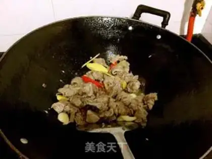 Make A better version of red beef step 5