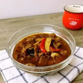 Make A better version of red beef step 9