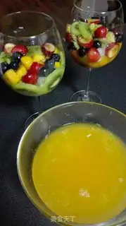 Make Fruit pudding step 4