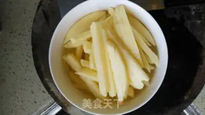 Make Homemade fries step 1