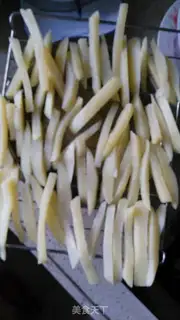 Make Homemade fries step 3