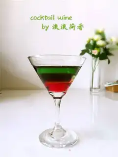 Make Rainbow cocktail step 3