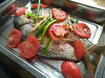 Make Beer roasted fish step 1