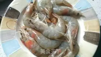 Make Lemon garlic shrimp step 0