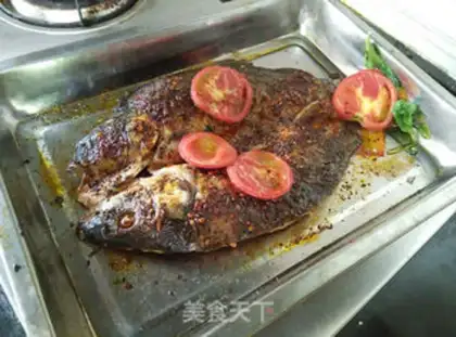 Make Beer roasted fish step 8