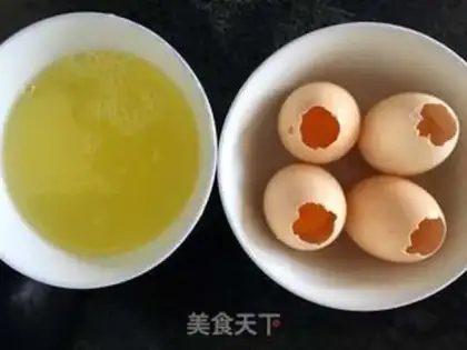 Make The fragrance of the omelette step 6