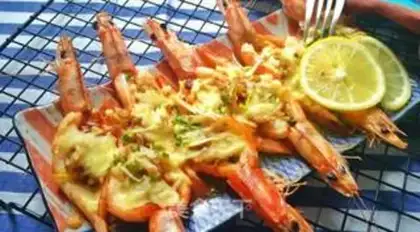Make Lemon garlic shrimp step 12