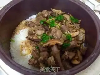 Make Snack pigeon rice step 1