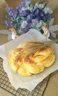 Make Egg-milk coconut bread ring step 34