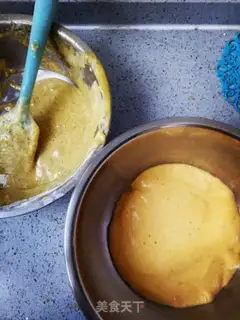 Make Twin hearts sponge cake step 6