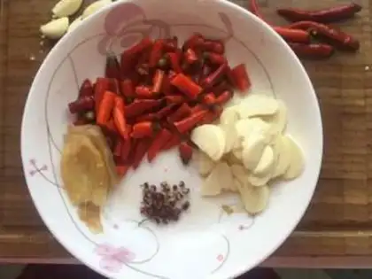 Make The liver and the waist are fried step 5
