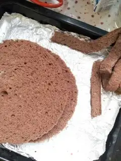 Make Eight-inch chocolate mousse cake step 12