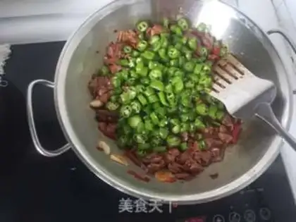 Make The liver and the waist are fried step 9