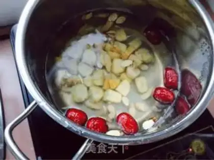 Make The mud chestnut soup step 5