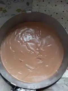 Make Eight-inch chocolate mousse cake step 23