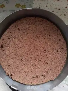 Make Eight-inch chocolate mousse cake step 24