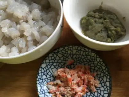 Make Three shrimp noodles step 5