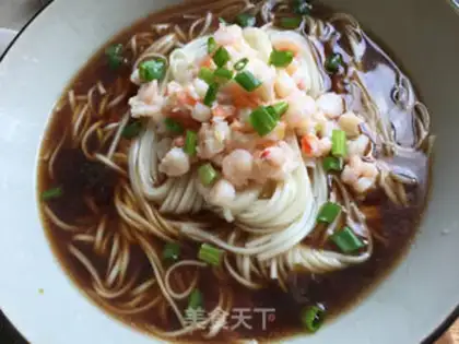 Make Three shrimp noodles step 17