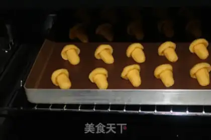 Make Little mushroom cookies step 8