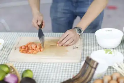 Make Snack, greasy rice step 0