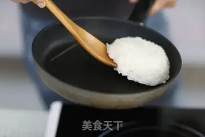 Make Snack, greasy rice step 5