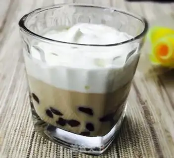 Make Milk cap and pearl tea step 11