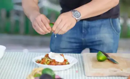 Make Snack, greasy rice step 6