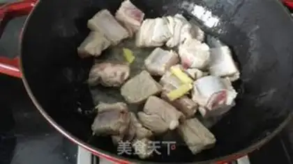 Make Red burn ribs step 1